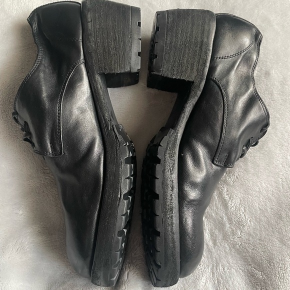 Guidi Lace-up Round Toe Italian Horse Full Grain Leather Derby Shoes - Picture 4 of 13